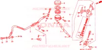 CILINDRO MAESTRO FRENO per Honda VTR 1000 SP1 2000