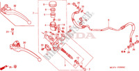 CILINDRO MAESTRO INNESTO per Honda VTR 1000 SP1 2000