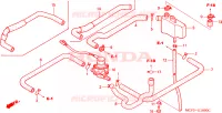 CONTROLLO INIEZIONE ARIA VALVOLA per Honda VTR 1000 SP1 2000
