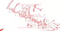 COPERTURA CASSA MANOVELLA per Honda VTR 1000 SP1 2000