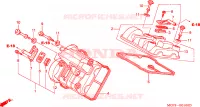 COPERTURA TESTA CILINDRO per Honda VTR 1000 SP1 2000