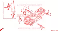 CORPO VALVOLA IMMISSIONE(PARTI COMPONENTI) (VTR1000SPY/1) per Honda VTR 1000 SP1 2000