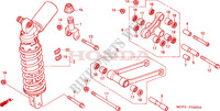 CUSCINO POSTERIORE(VTR1000SPY/1) per Honda VTR 1000 SP1 RC51 2000