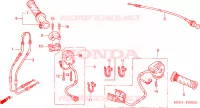 INTERRUTTORE/CAVO per Honda VTR 1000 SP1 2000