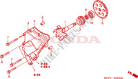 POMPA ACQUA per Honda VTR 1000 SP1 RC51 2000