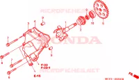POMPA ACQUA per Honda VTR 1000 SP1 2000
