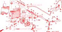 RADIATORE(D.) (VTR1000SP2/3/4/5/6) per Honda VTR 1000 SP2 RC51 2002
