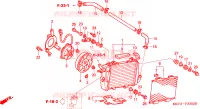 RADIATORE(S.) (VTR1000SP2/3/4/5/6) per Honda VTR 1000 SP2 RC51 2002
