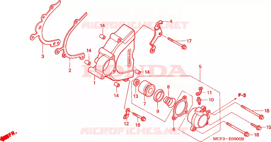 COPERTURA CASSA MANOVELLA Honda MOTO 1000 SP 2001  VTR1000SP1