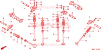 ALBERO A CAMME/VALVOLA per Honda VTX 1800 C 2002