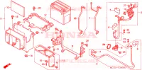 BATTERIA per Honda VTX 1800 C 2002