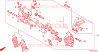 CALIBRO FRENO ANTERIORE D. per Honda VTX 1800 C 2002