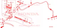 CILINDRO MAESTRO INNESTO per Honda VTX 1800 C 2002