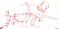 CONDOTTO MANIGLIA/PONTE SOPRA per Honda VTX 1800 C 2002