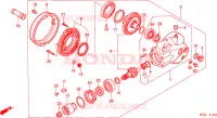 INGRANAGGIO FINALE per Honda VTX 1800 C 2002
