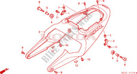 RIPARO POSTERIORE (CBR900RR2,3) per Honda CBR 954 RR 2002