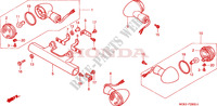 FRECCIA per Honda VT 1100 SHADOW C2 2000