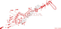 POMPA ACQUA per Honda ST 1300 ABS POLICE 2006