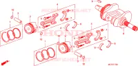 ALBERO A GOMITI/PISTONE per Honda SILVER WING 400 2007
