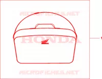 BORSA INT.TOP CASE per Honda SILVER WING 400 2007