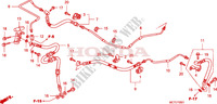 CONDOTTO FRENO POSTERIORE (FJS400D/FJS600D) per Honda SILVER WING 400 2007