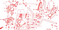 CONDOTTO MANIGLIA/COPERTURA MANIGLIA per Honda SILVER WING 400 2007
