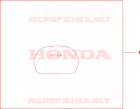 COPERCHIO TOP BOX per Honda SILVER WING 400 2007