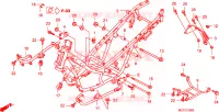 CORPO TELAIO per Honda SILVER WING 400 2007