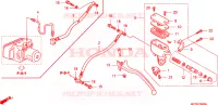MAESTRO FRENO POSTERIORE CILINDRO per Honda SILVER WING 400 2007