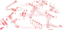 PIEDE D'APPOGGIO per Honda SILVER WING 400 2007