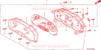 TACHIMETRO per Honda SILVER WING 400 2007