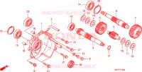 TRASMISSIONE per Honda SILVER WING 400 2007