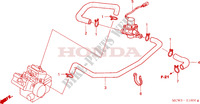 VALVOLA DI CONTROLLO INIEZIONE ARIA per Honda VFR 800 VTEC ABS 2005