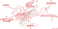 STRISCIA(4) per Honda CBR 600 RR 2006