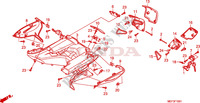 SCATOLA INTERNA(FJS400D9/FJS400A) per Honda SILVER WING 400 2012