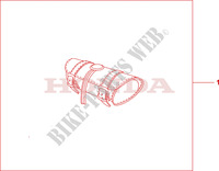 BORSA ANT. per Honda SHADOW VT 750 AERO ABS 2005
