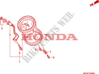 INDICATORE per Honda SHADOW VT 750 AERO ABS 2010