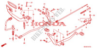 PEDALE(KO) per Honda SHADOW VT 750 ABS 2008