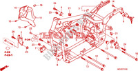 POSTEGGIO LATERALE per Honda SHADOW VT 750 PHANTOM 2011