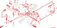 SERBATOIO COMBUSTIBILE per Honda SHADOW VT 750 BLACK 2011