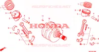 ALBERO A GOMITI/PISTONE per Honda 700 DN01 2008