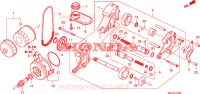 FILTRO DELL'OLIO/POMPA OLIO per Honda 700 DN01 2008