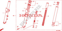 FORCELLA ANTERIORE per Honda 700 DN01 2010