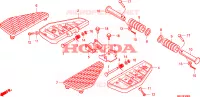 GRADINO per Honda 700 DN01 2008