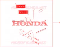 KIT MANOPOLE RISCALDATE per Honda 700 DN01 2008