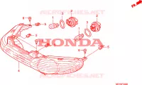 LUCE COMBINAZIONE per Honda 700 DN01 2008