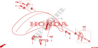 PARAFANGO ANTERIORE per Honda 700 DN01 2010