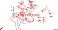 SERBATOIO COMBUSTIBILE per Honda 700 DN01 2010