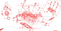 TESTA CILINDRO POSTERIORE per Honda 700 DN01 2008