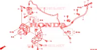 TUBO FRENO POSTERIORE per Honda 700 DN01 2008